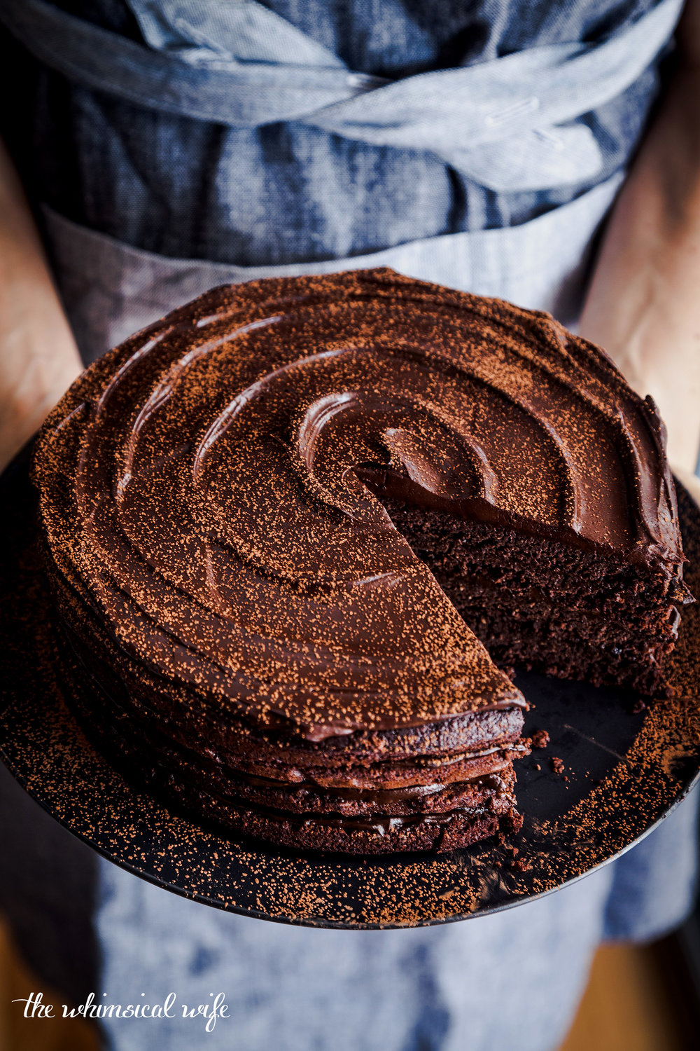 30 Cakes In 30 Days: 1. Dark Chocolate Espresso Mudcake {GF, DF}
